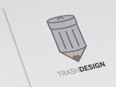 Trash Design Logo creativity design logo transform trash