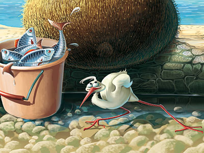 Fishing illustration