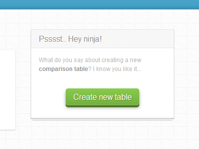 Compare Ninja - Widget & button button table widget