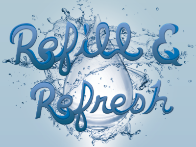 Refill & Refresh refill refresh water
