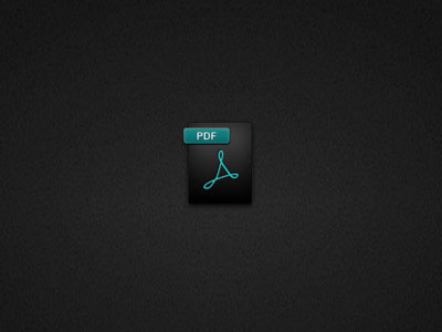 Pdf Icon dark icons ui