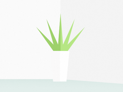 Corner Houseplant doggins green houseplant illustration plant