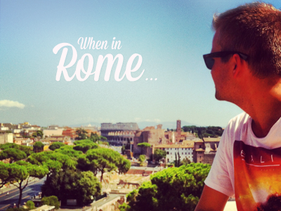 When in Rome... city colors colosseum lovely roma rome summer sun trip vacation