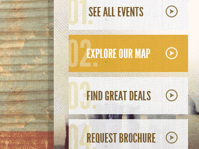 Numbers navigation texture wood