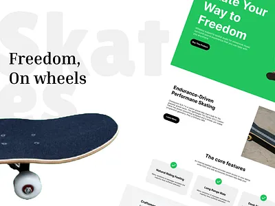 Skates with Freedom 🛹 inprogress skateboard skates skateswfreedom uiux webpg