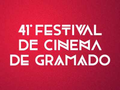 Festival de Cinema de Gramado branding cienema festival id