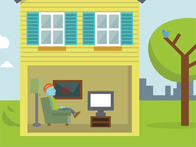 TV Safety website illustration