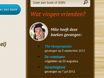Bookcrossing Redesign redesign web webdesign