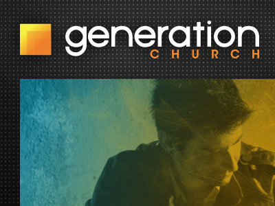 Generation Church brand modern texture