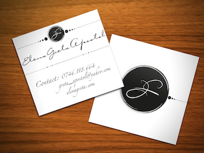 Dribbble 116 apostol back business card elena greta iscariotteh logo white