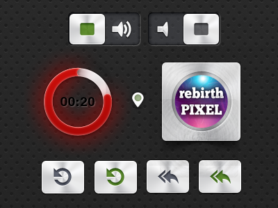 Custom UI Controls apps controls mobile control pin switches thumb ui