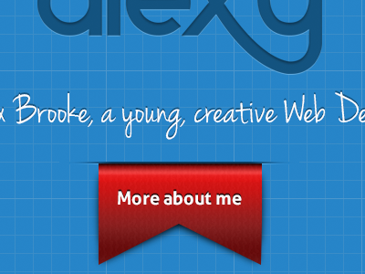 Portfolio blue blueprint design new portfolio ribbon