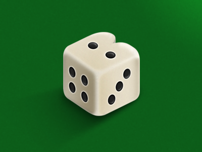 B Dice dice gambling game green icon poker roulette