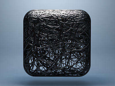 Root 3d app design icon ios root webshocker