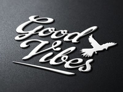 good vibes calligraphy curves curvy custom design agency flow flowing freelance designer freelance logo designer graphic design graphic designer logo logo design logo designer sweet type typography wordism wordmark words