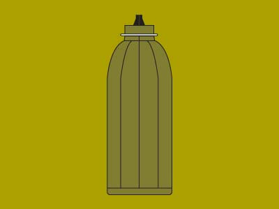 Drinks Bottle illustration