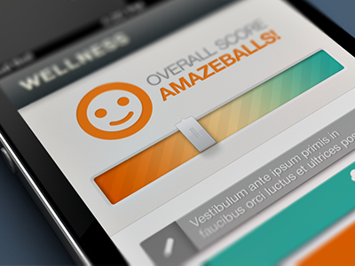 Amazeballz ios iphone slide slider track ui