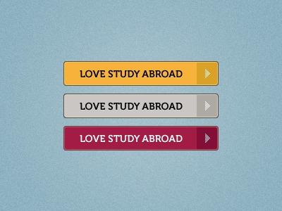 CSS-only CTA Buttons | Loyola University Chicago clean college css design education higher ed red ui university web yellow