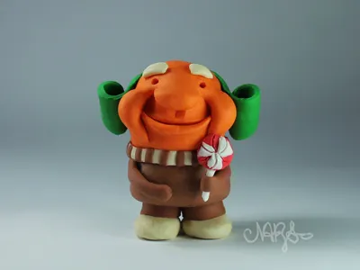 7 Dwarfs Project - Oompa Loompa chocolate clay factory loompa modeling natsy oompa