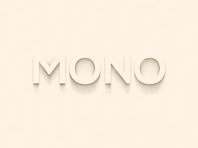 MONO mono monolytic wallpaper