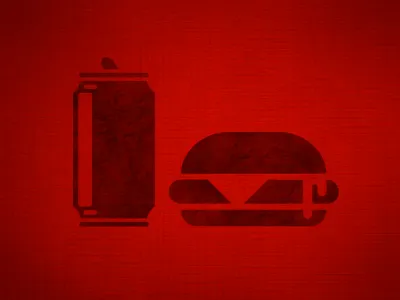 Beer Burger beer beer can can cheeseburger hamburger icon texture