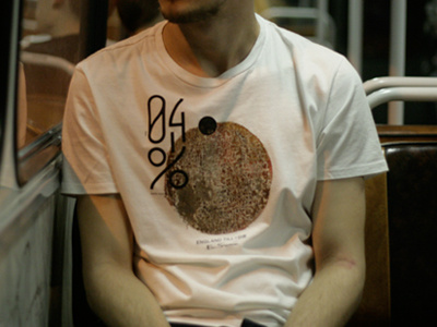 Recycling shirt project recycling school secondhand shirt silkscreen