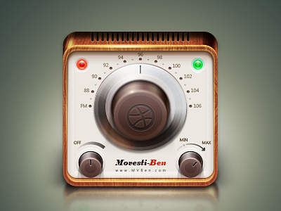 Radio icon mvben ui