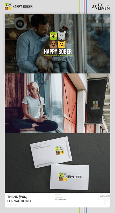 Happy Bober — Logo design & Brand Identity branding design graphic design illustration illustrator logo logo design photoshop ui ux vector