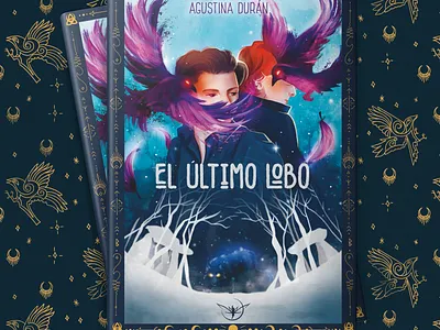 Book Cover: El último lobo book cover design book illustration character design digital illustrator digital painting illustration illustration art