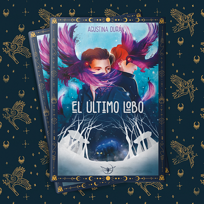 Book Cover: El último lobo book cover design book illustration character design digital illustrator digital painting illustration illustration art