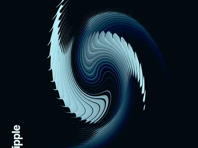 Cosmic Ripple- Poster Design 3d design graphic design photoshop poster design