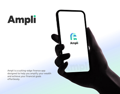 Ampli - Logo Design & Brand Identity abstruct logo branding branding identity finance app logo logo logo design minimal logo morden logo