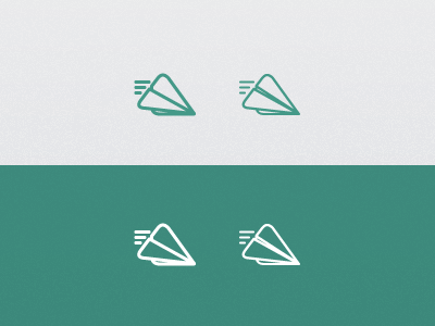 Paper Plane icon paper plane receive send