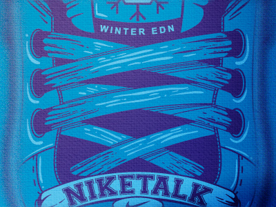 Nike Talk apparel illustration lace nike shirt shoe sneakers talk winter
