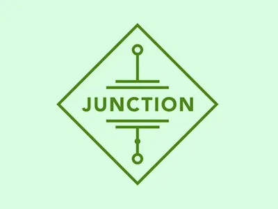 Junction concept conductor diagrams electrical junction logo