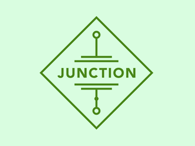 Junction concept conductor diagrams electrical junction logo