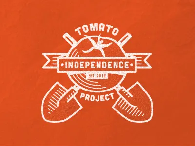 Tomato Independence Project Logo 3 shovel tomato