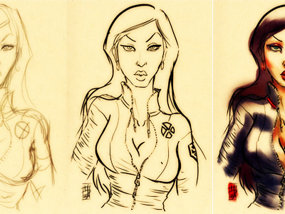 Betsy Braddock Process psylocke xmen