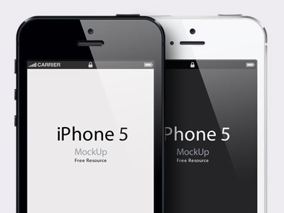 iPhone 5 Psd Vector Mockup 5 iphone mockup psd vector