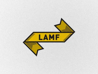 lamf award banner gold lamf ribbon