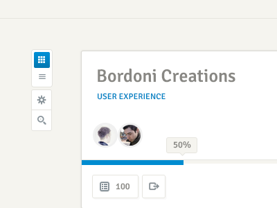 Panel & Views, Filter & Search button buttons filter filters icons minimal neutral panel panels profile profile photos progress progress bar search switch team ui user experience user interface ux view views