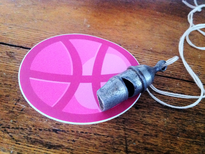 Support Coach, at your service! antique dribbble logo photo photography sticker support coach teamwork whistle