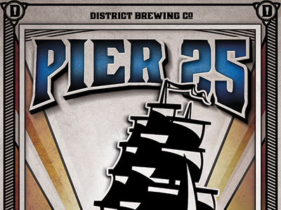 Label beer label package