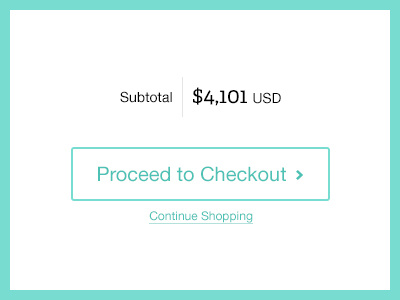 Your Cart black button cart checkout clean font green money shop simple type