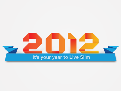 Live Slim Date date fold ribbon