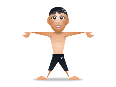 SupaStar Phelps avatar olympics phelps supastar swimming