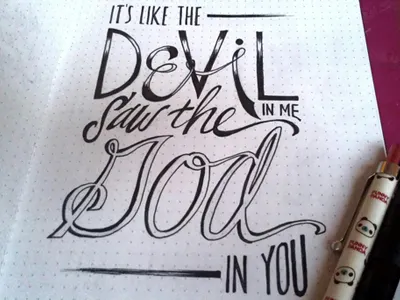 Lettering Lyrics, Nujabes ft. Shing02, Luv (sic) Pt. 2 hand lettering nujabes pen script sketchbook typography