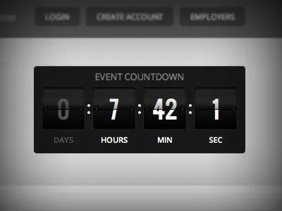 Countdown Clock clock countdown counter timer