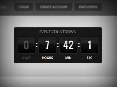 Countdown Clock clock countdown counter timer