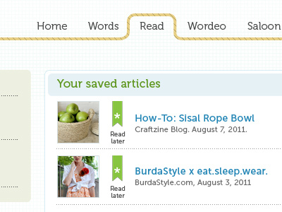 Rope Navigation app design navigation user experience website